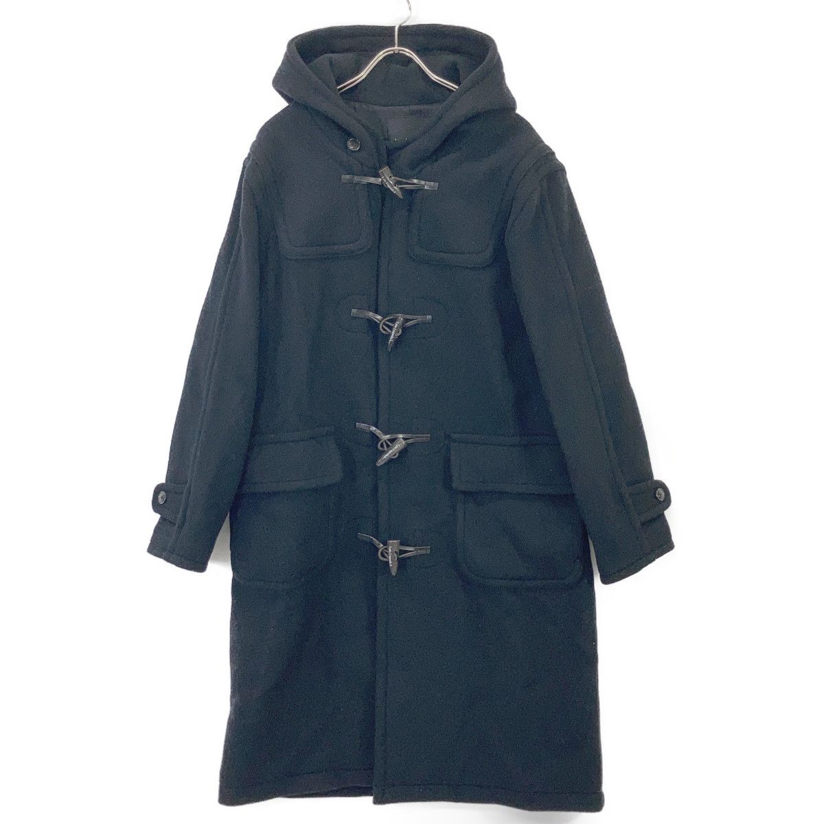 Other Other 1piu1uguale3 Wool Hooded Duffle Coat Textile Outerwear MRC158-WOL158 DUTY FREE for USA Size ONE SIZE - 1 Thumbnail