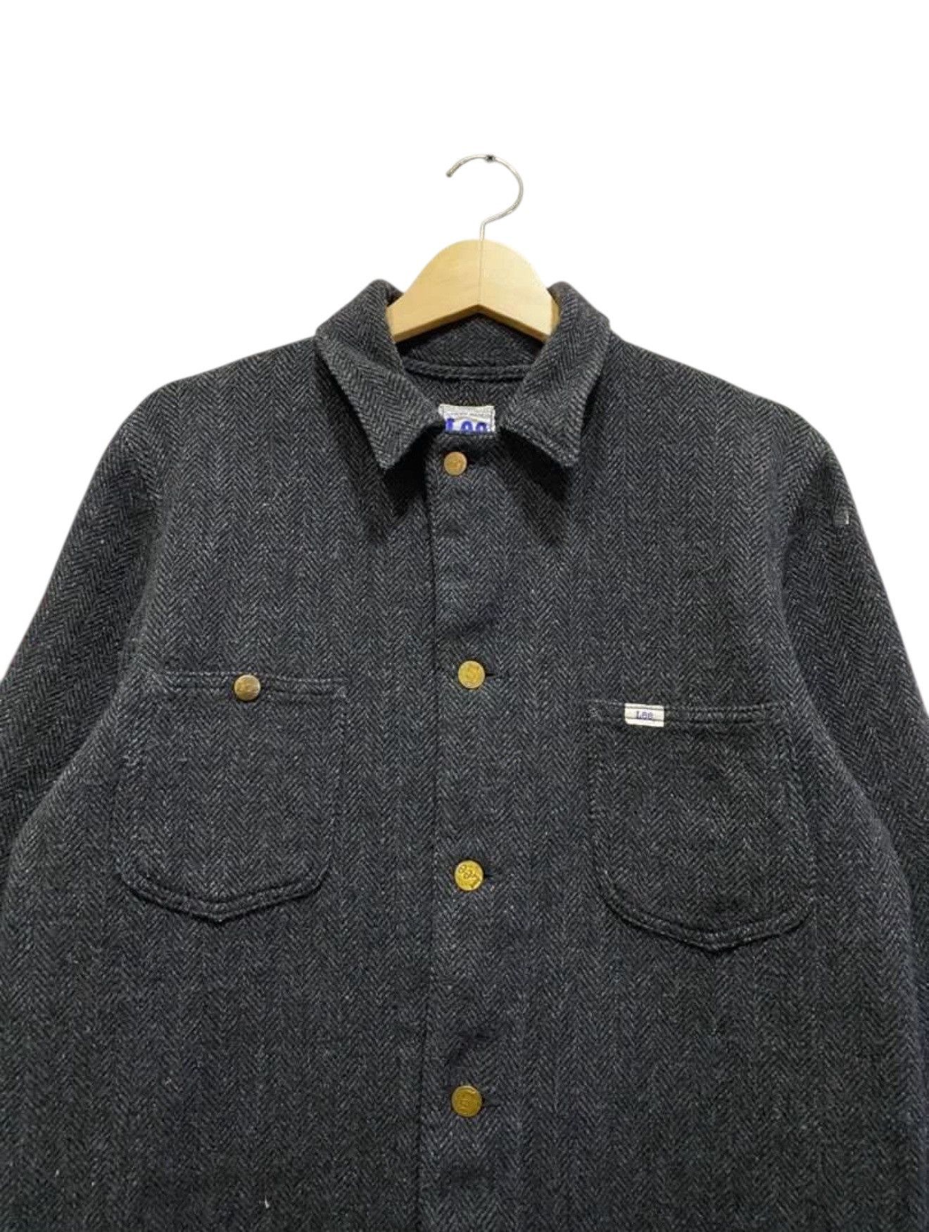 Sophnet. Sophnet x Lee Union Made Wool Herringbone Coat Jacket Size US M / EU 48-50 / 2 - 4 Thumbnail