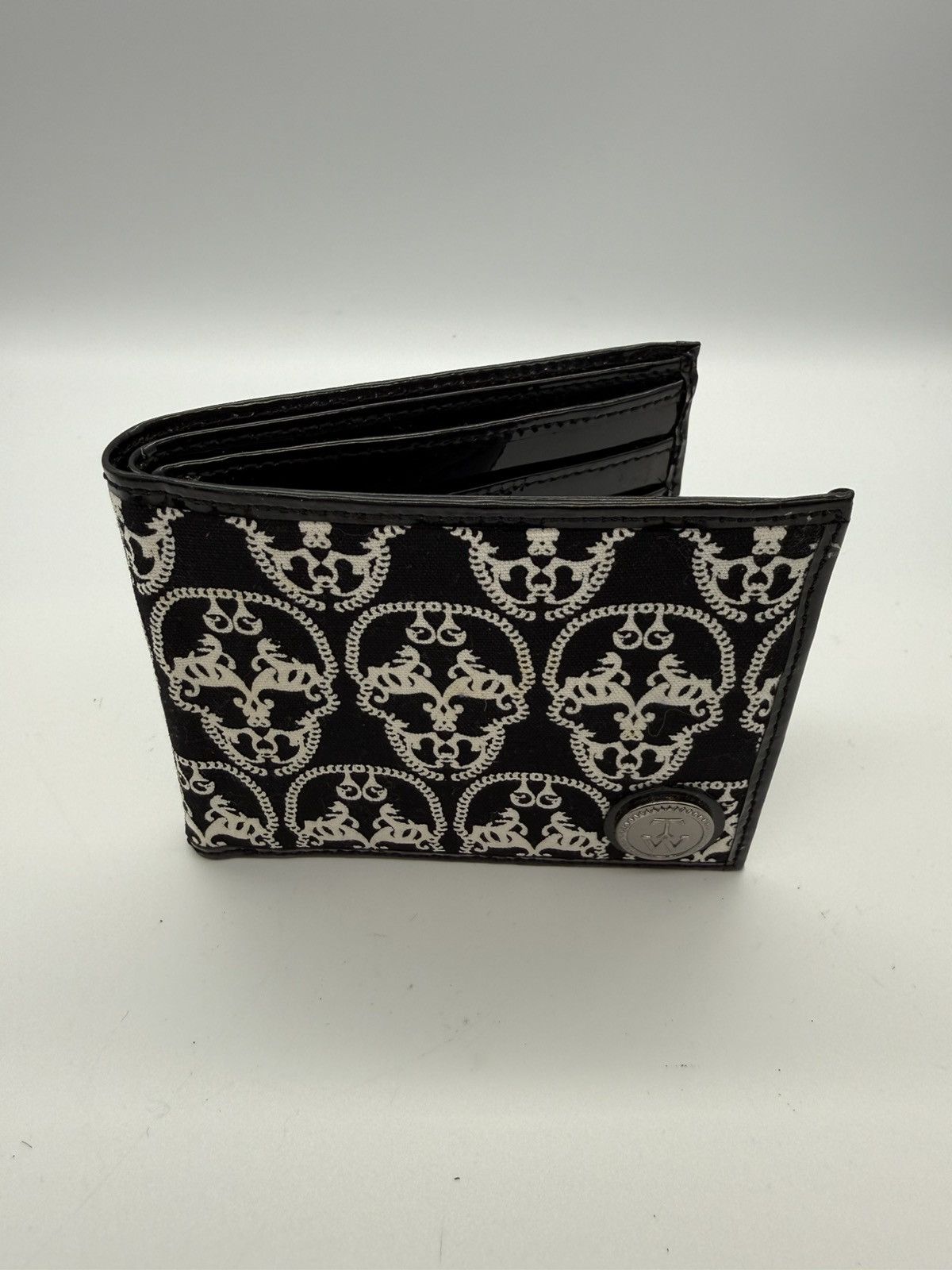 Other Thomas Wylde Skull Monogram Wallet-Canvas / Patent Leather Size ONE SIZE - 1 Thumbnail