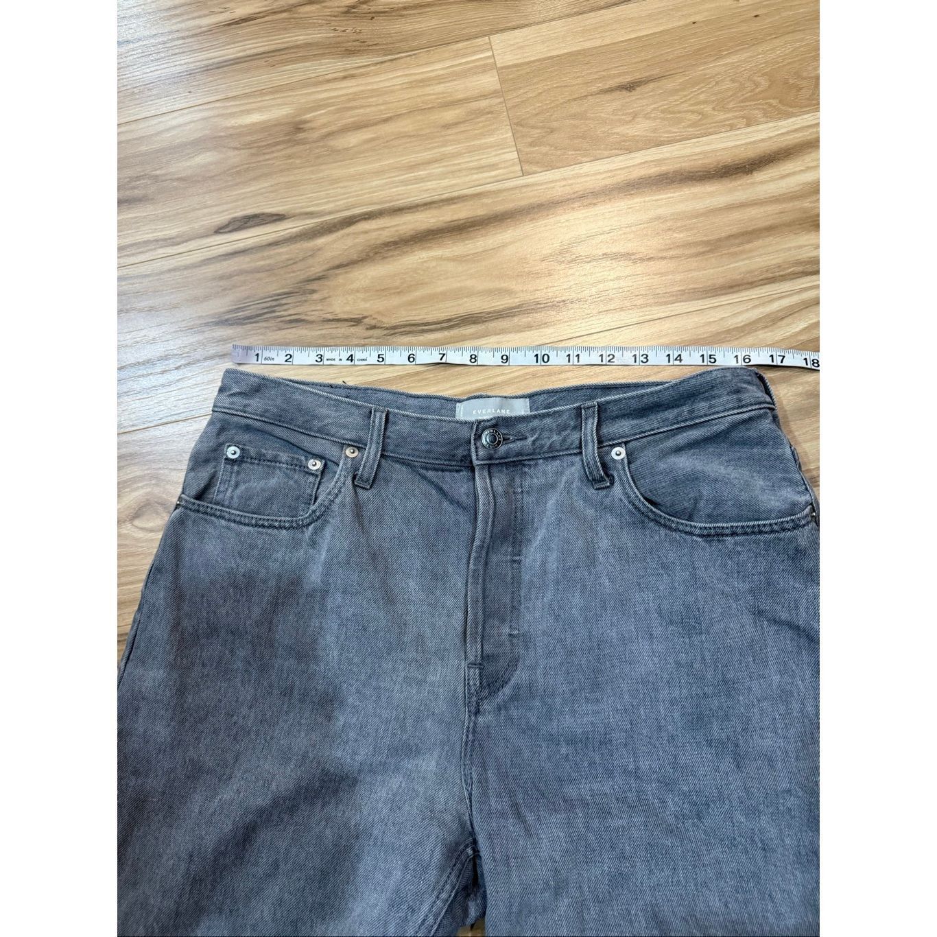 Everlane Everlane cropped grey the 90’s cheeky jeans size 31 Size 31" - 7 Thumbnail