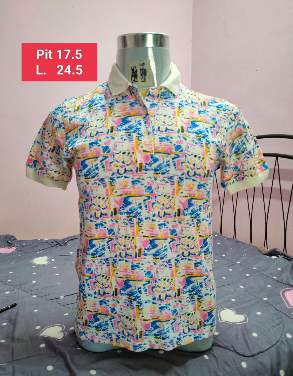 Other VINTAGE POLO MASTER FULL PRINT Size US XXS / EU 40 - 2 Thumbnail