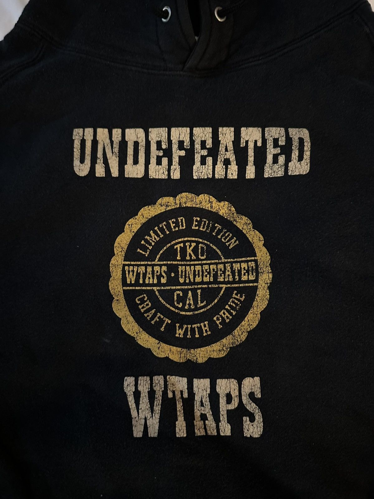 Undefeated × Wtaps Undefeated x Wtaps Vintage Black Hoodie Size US L / EU 52-54 / 3 - 1 Thumbnail