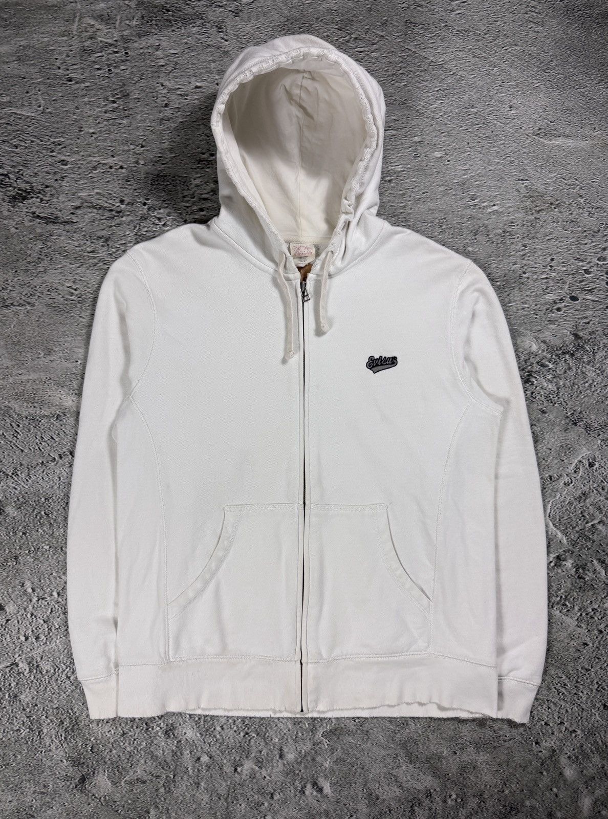 Evisu Evisu zip hoodie white vintage big logo seagull Y2K Size US M / EU 48-50 / 2 - 1 Thumbnail
