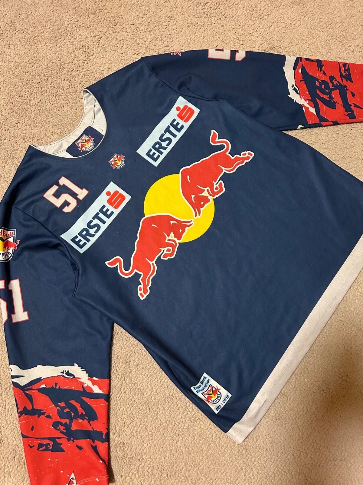 Other EC Red Bull Salzburg 2017/18 Ice Hockey Jersey TRATTNIG #51 Size US XL / EU 56 / 4 - 2 Thumbnail