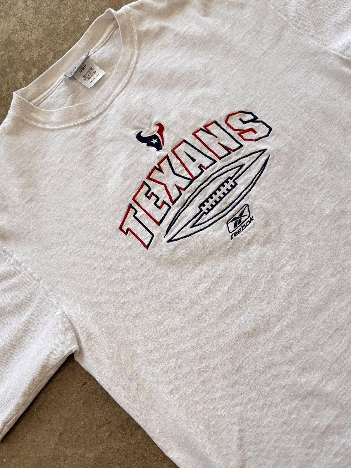 Vintage Vintage Y2K Reebok NFL Houston Texans Tee Large Size US L / EU 52-54 / 3 - 1 Thumbnail