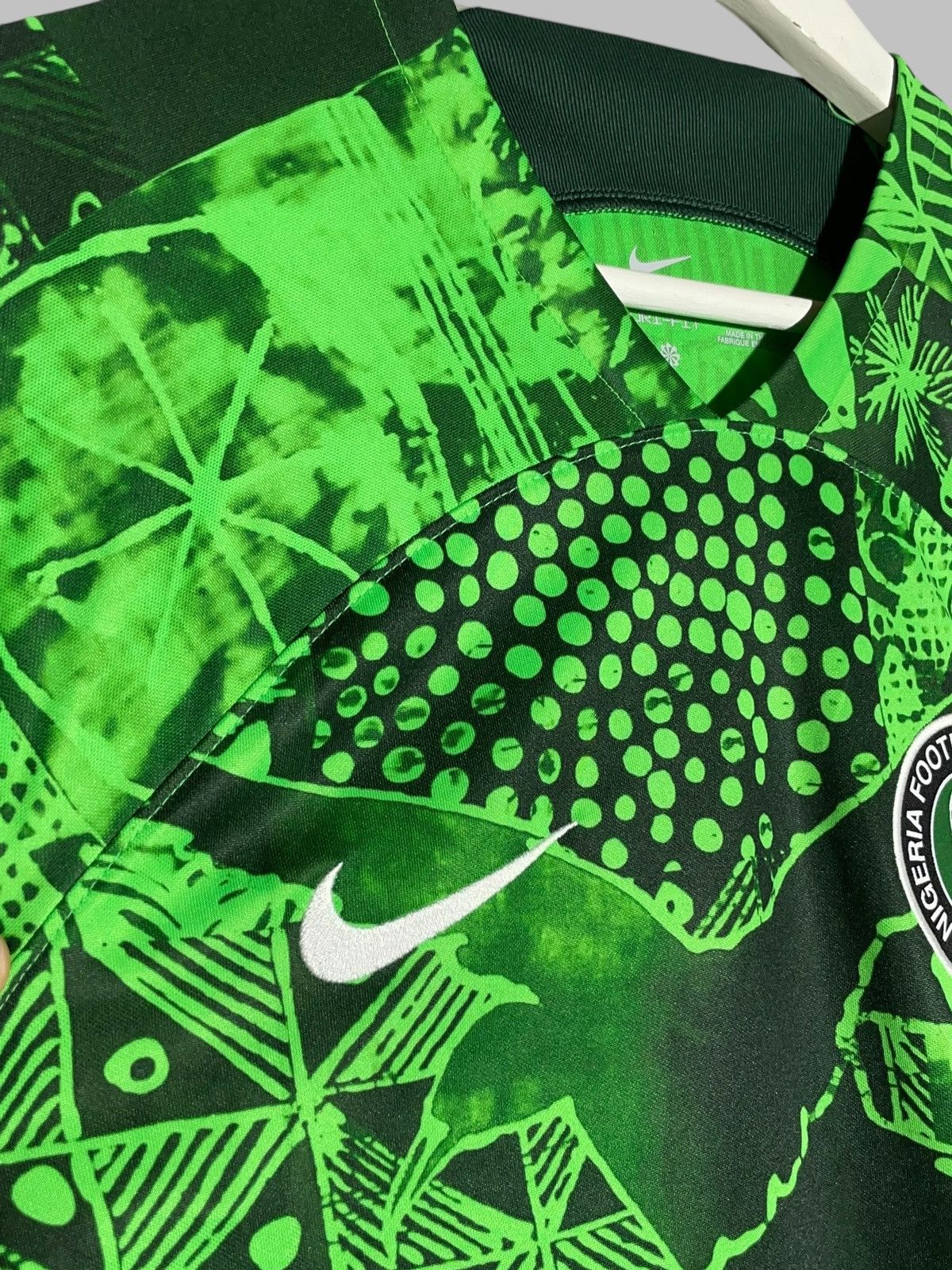 Nike National Team Nigeria Nike 2022 Home Football Shirt Size US S / EU 44-46 / 1 - 4 Thumbnail