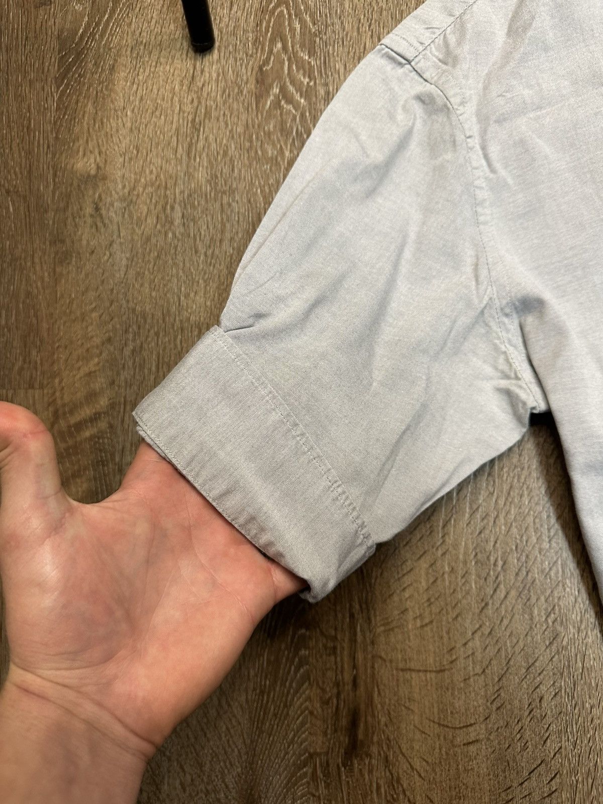 Allsaints All Saints Grey Shirt Luxury Size US L / EU 52-54 / 3 - 5 Thumbnail