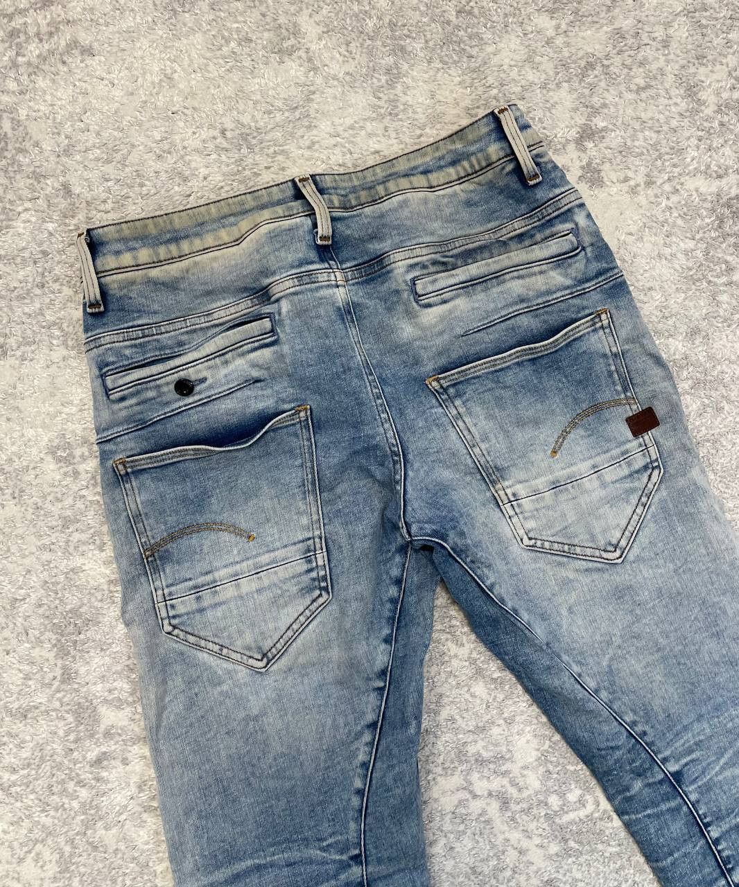 G-Star G-Star RAW Men’s 3D-Slim Skinny Jeans Light Wash Denim Size US 30 / EU 46 - 1 Thumbnail