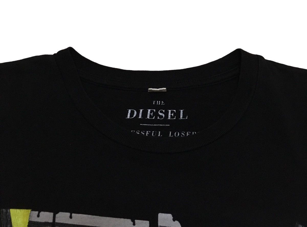 Designer × Diesel Rare Design Vintage Brand Diesel Overprint T-shirt 2000s Size US M / EU 48-50 / 2 - 3 Thumbnail