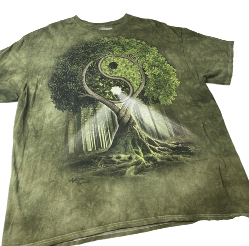 Vintage The Mountain Yin Yang Tree of Life 2XL tie dye Size US XXL / EU 58 / 5 - 1 Preview