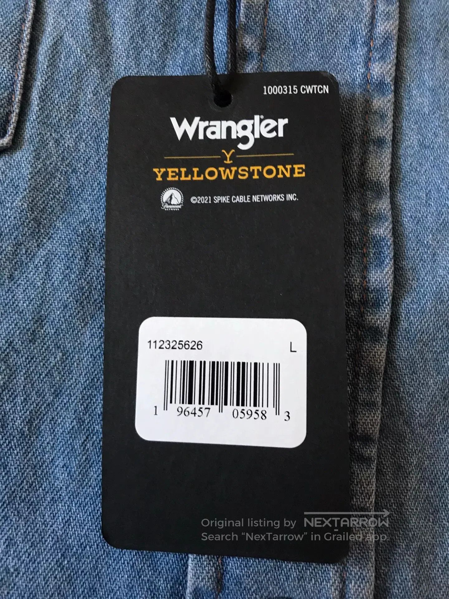 Wrangler Wrangler x Yellowstone Western Shirt. Size US L / EU 52-54 / 3 - 8 Thumbnail