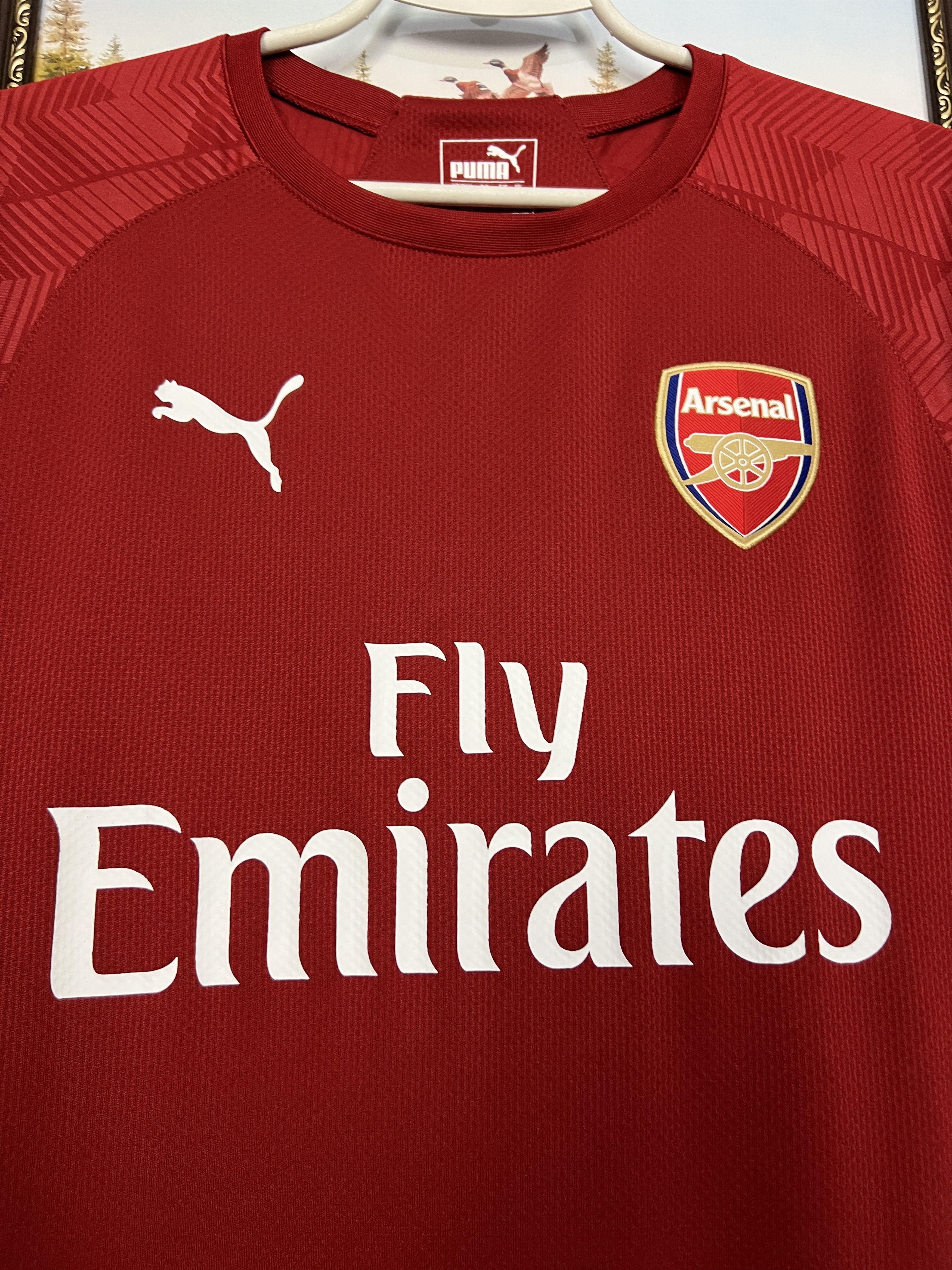 Puma Arsenal Football Train Sweatshirt Soccer Track Top Gunners Size US S / EU 44-46 / 1 - 3 Thumbnail