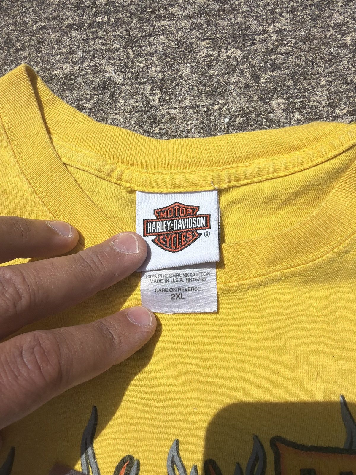 Vintage Harley Spiky Toad Tee Size US XXL / EU 58 / 5 - 2 Thumbnail