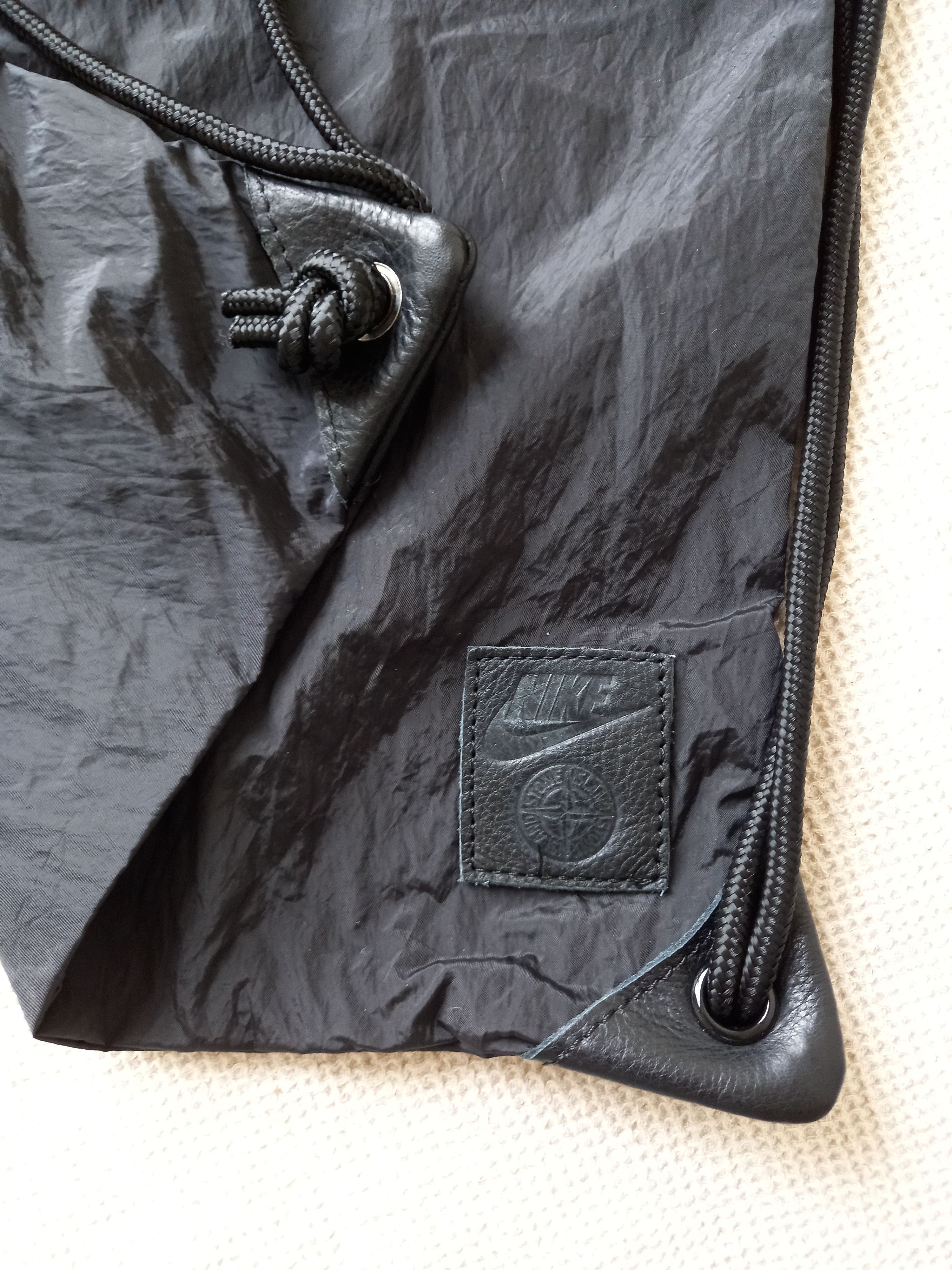 Nike × Stone Island × Vintage 2015 Nikelab x Stone Island drawstring bag black nike Size ONE SIZE - 1 Thumbnail