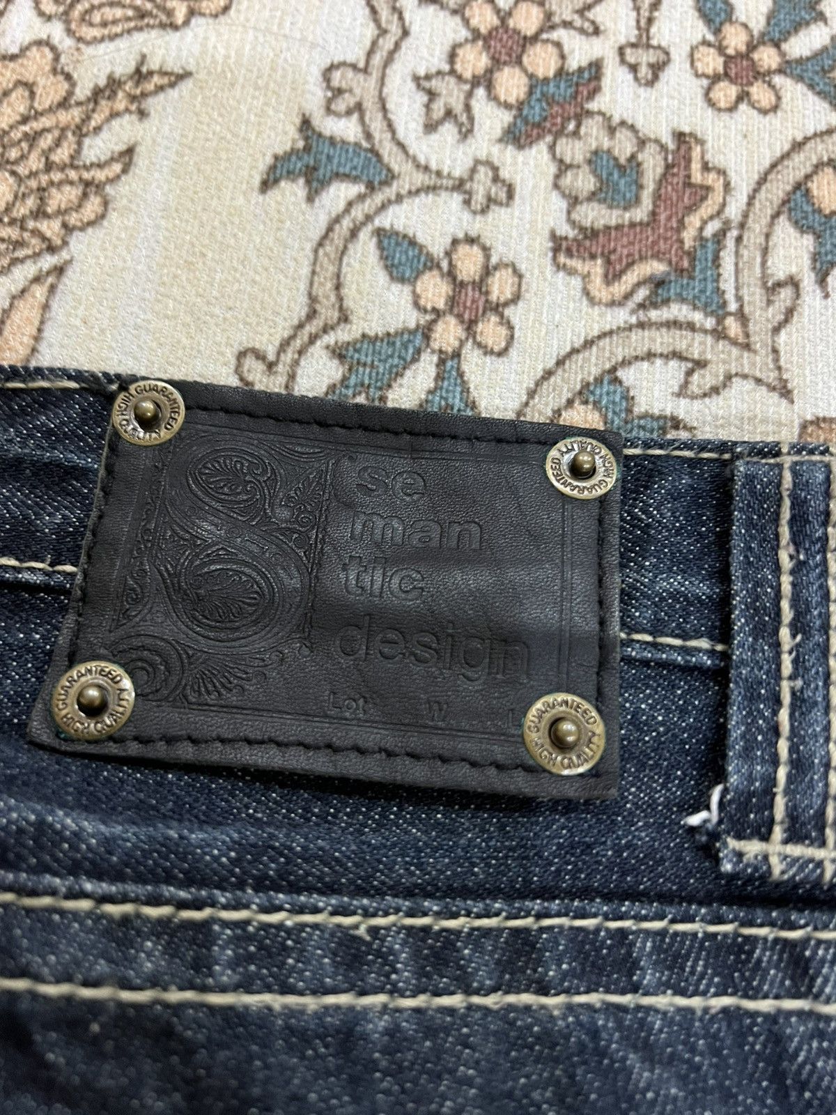semanticdesign 💥Flare💥Vintage Semantic Designs Flare Denim Jean Size US 32 / EU 48 - 18 Thumbnail