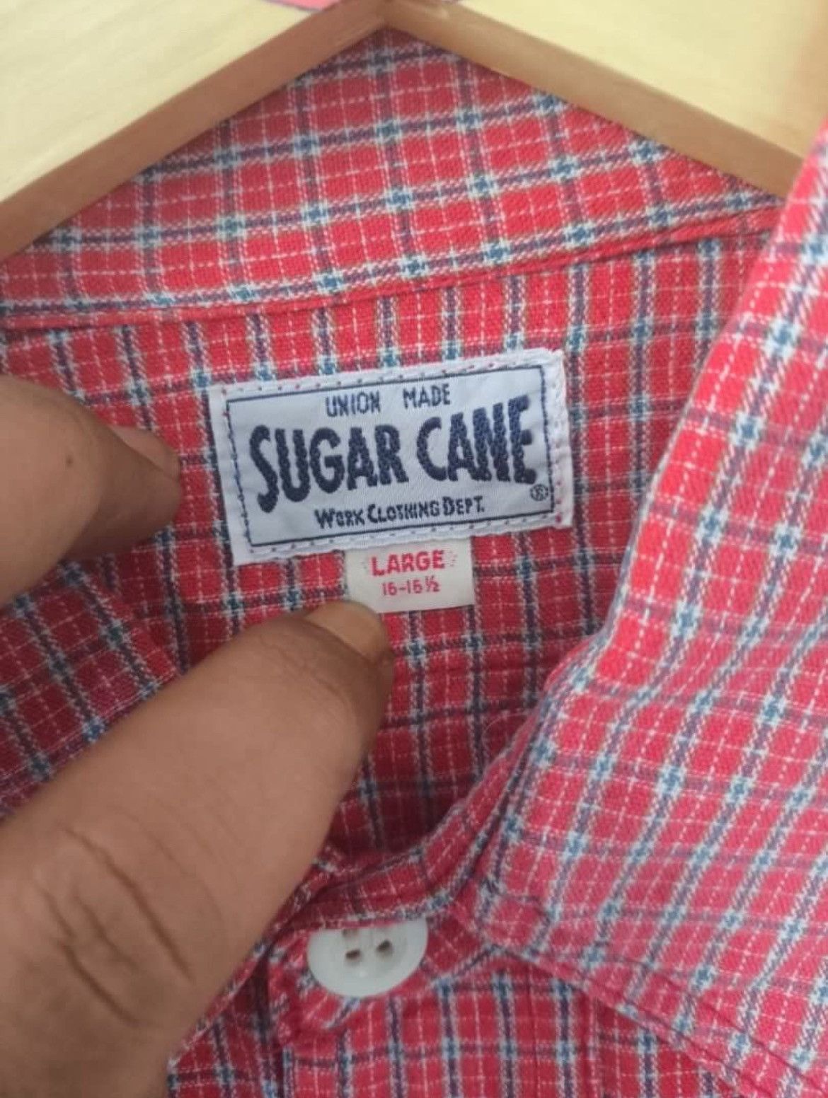 Sugar Cane × Toyo Enterprises Sugarcane plaid Shirt Size US M / EU 48-50 / 2 - 3 Thumbnail