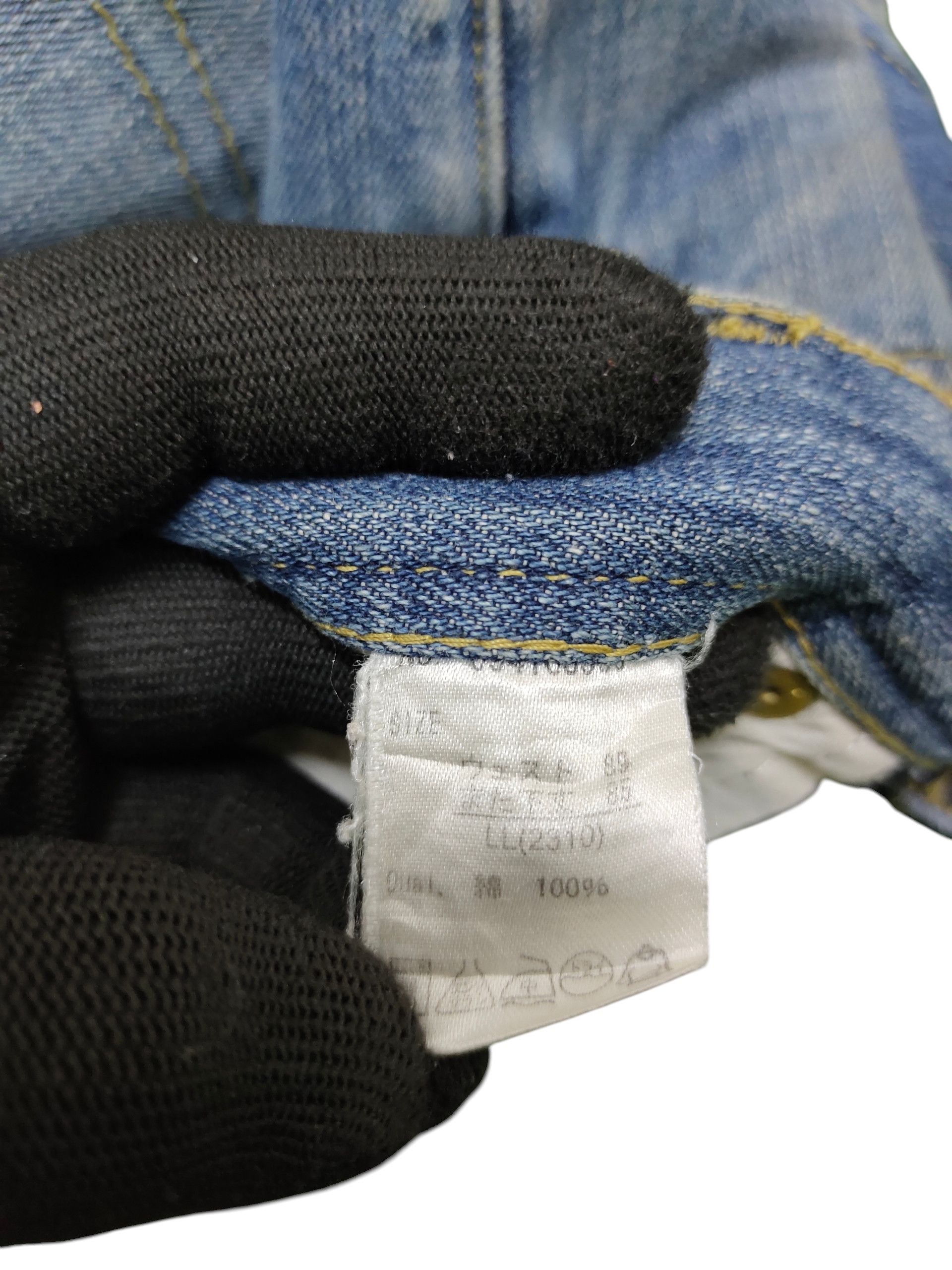 Comme des Garcons × Undercover Japanese Brand Zipper Pocket Clawmark Distress Denim Jeans Size US 34 / EU 50 - 10 Thumbnail