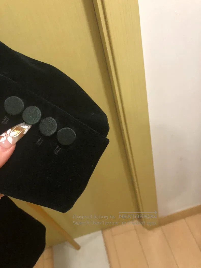 Saint Laurent Paris Saint Laurent Paris Moss Green Velvet Jacket i Size US S / EU 44-46 / 1 - 3 Thumbnail