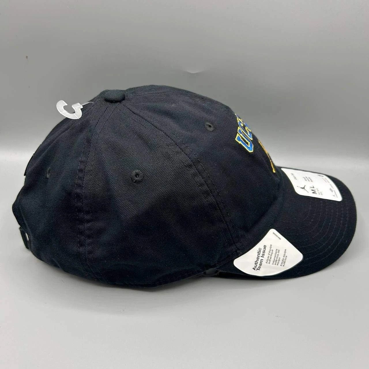 Jordan Brand UCLA Bruins x Air Jordan Club Hat M-L NCAA Strap Back Cotton Size ONE SIZE - 7 Thumbnail