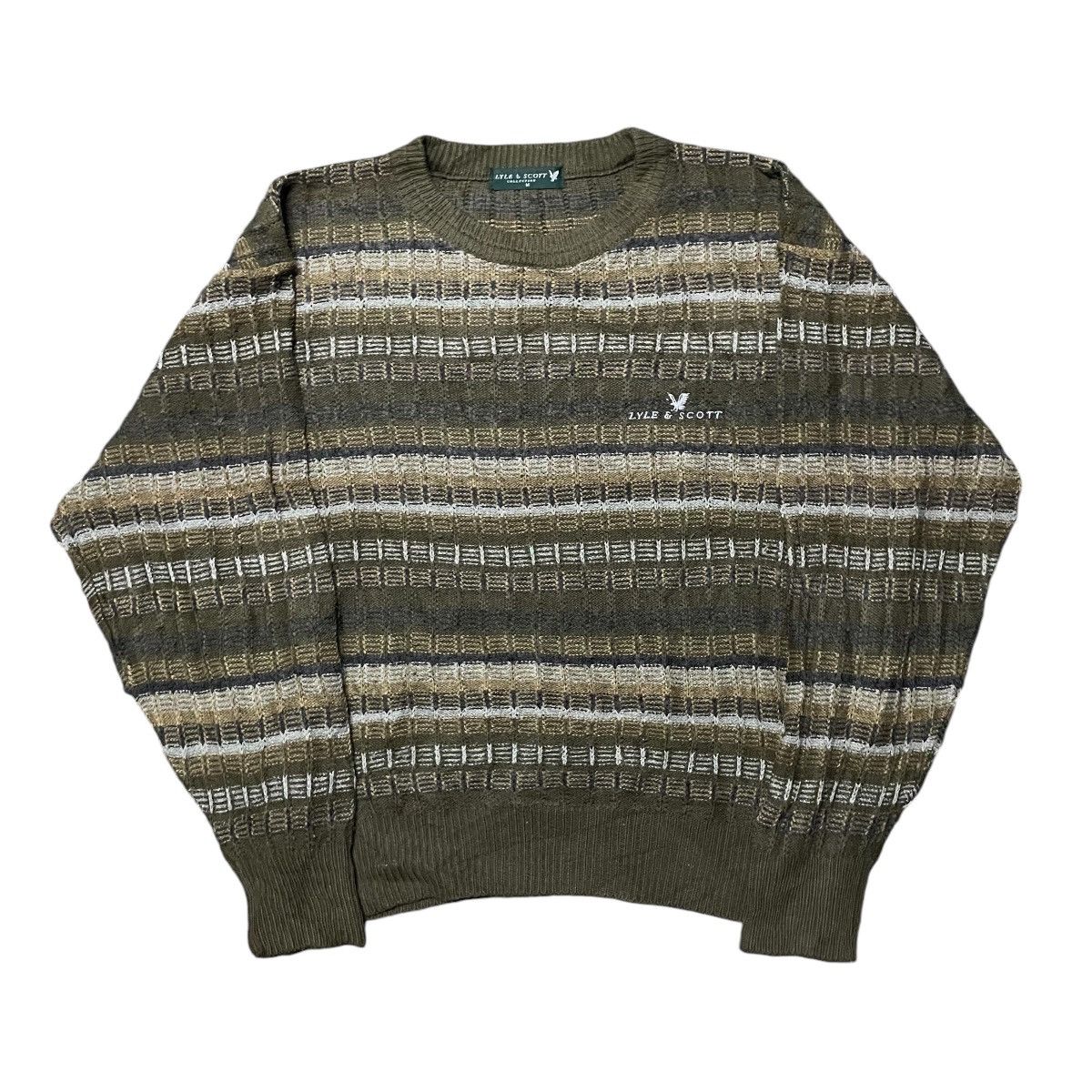 Designer × Lyle & Scott 💥Lyle & Scott Collection Knit Sweater Size US M / EU 48-50 / 2 - 1 Thumbnail