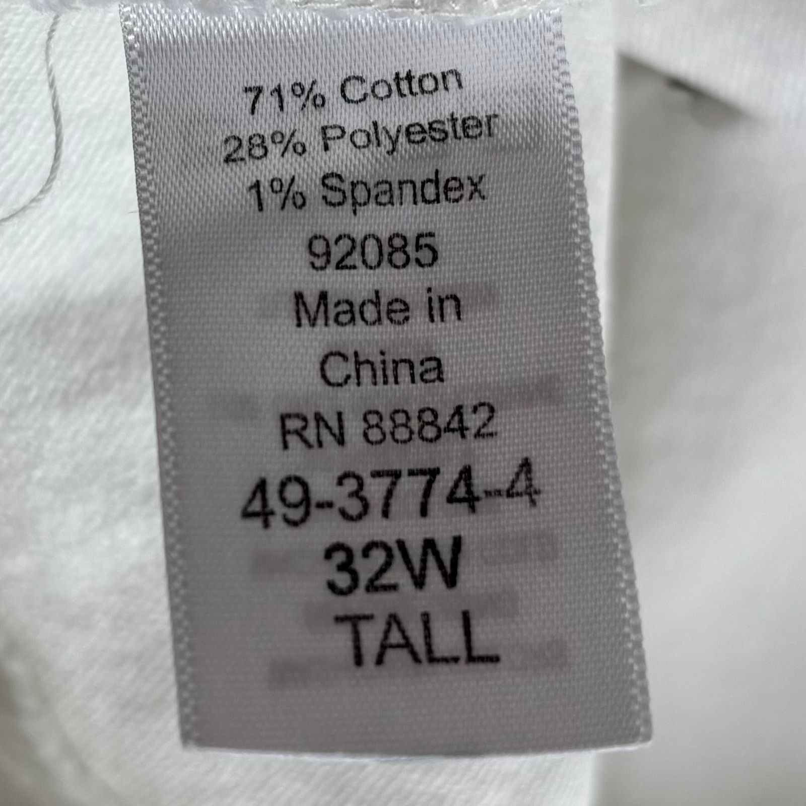 Other Woman Within White Capris Size 32W Tall New In Packaging Size 25" / US 0 / IT 36 - 7 Thumbnail