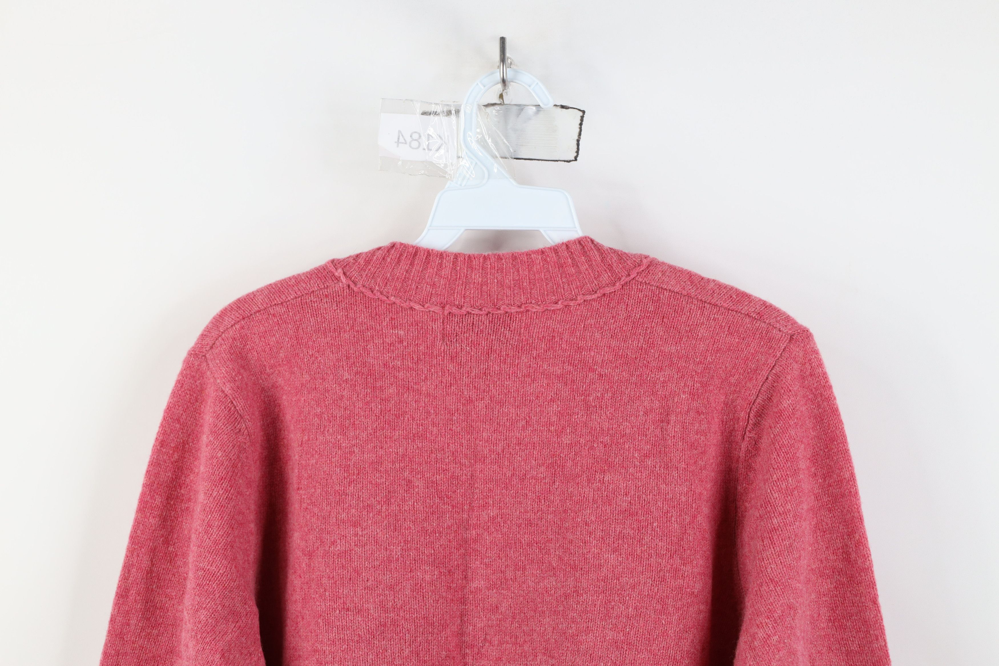 Woolrich Woolen Mills Vintage 90s Woolrich Lambswool Knit Fair Isle Sweater Pink Size L / US 10 / IT 46 - 11 Thumbnail