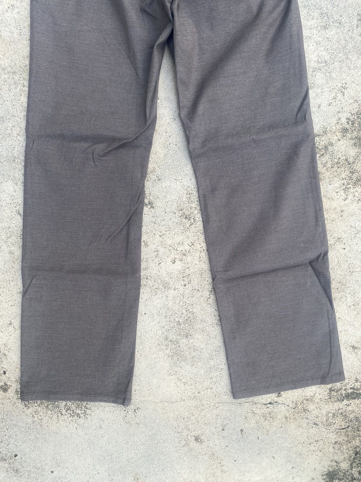 Designer × Japanese Brand × Yohji Yamamoto Ined Yohji Yamamoto Straight Cut Casual Pants Size US 30 / EU 46 - 21 Thumbnail