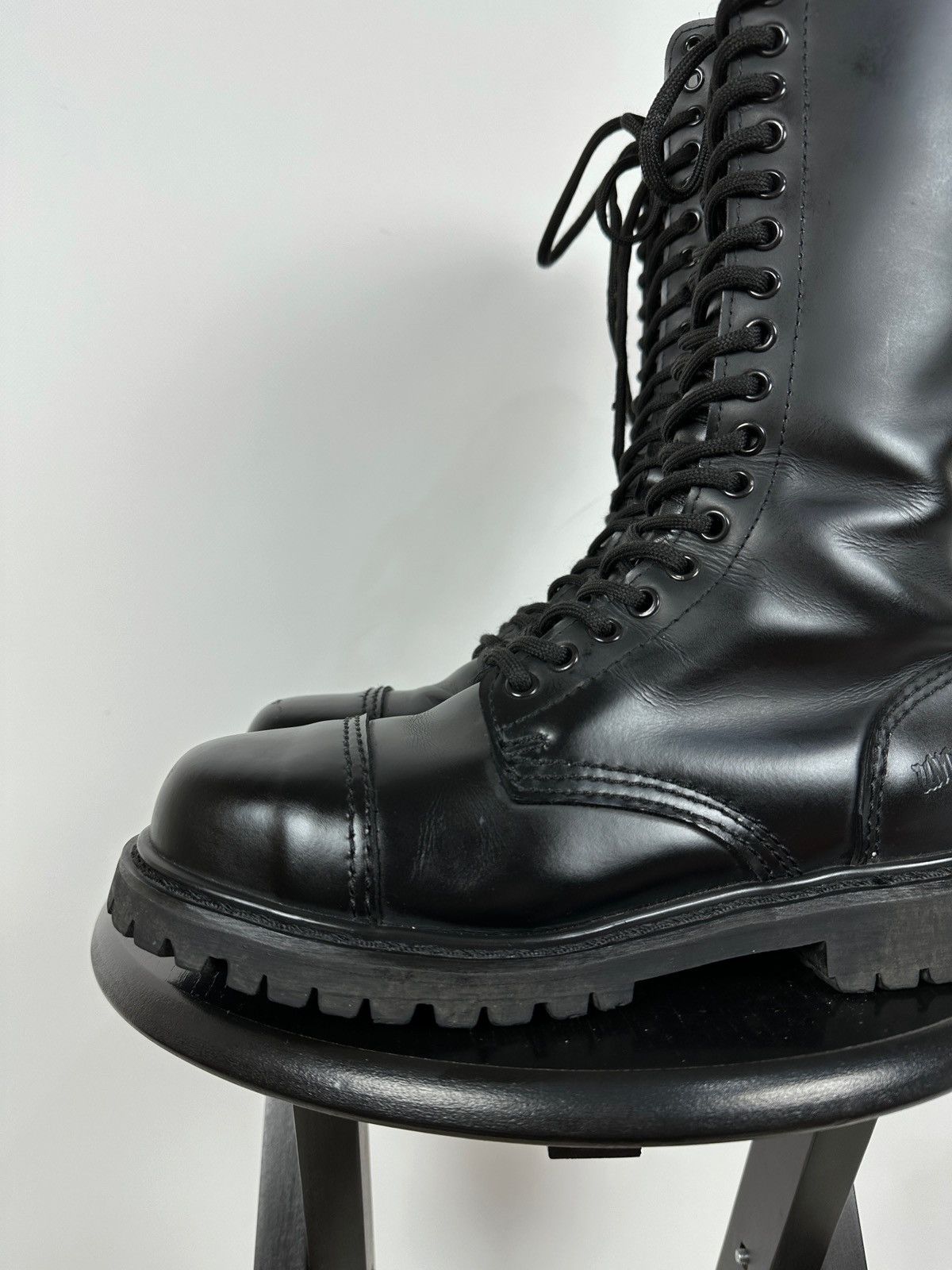 Vintage Vintage Undercover High Leather Steel Toe England Boots Size US 7.5 / EU 40-41 - 15 Thumbnail