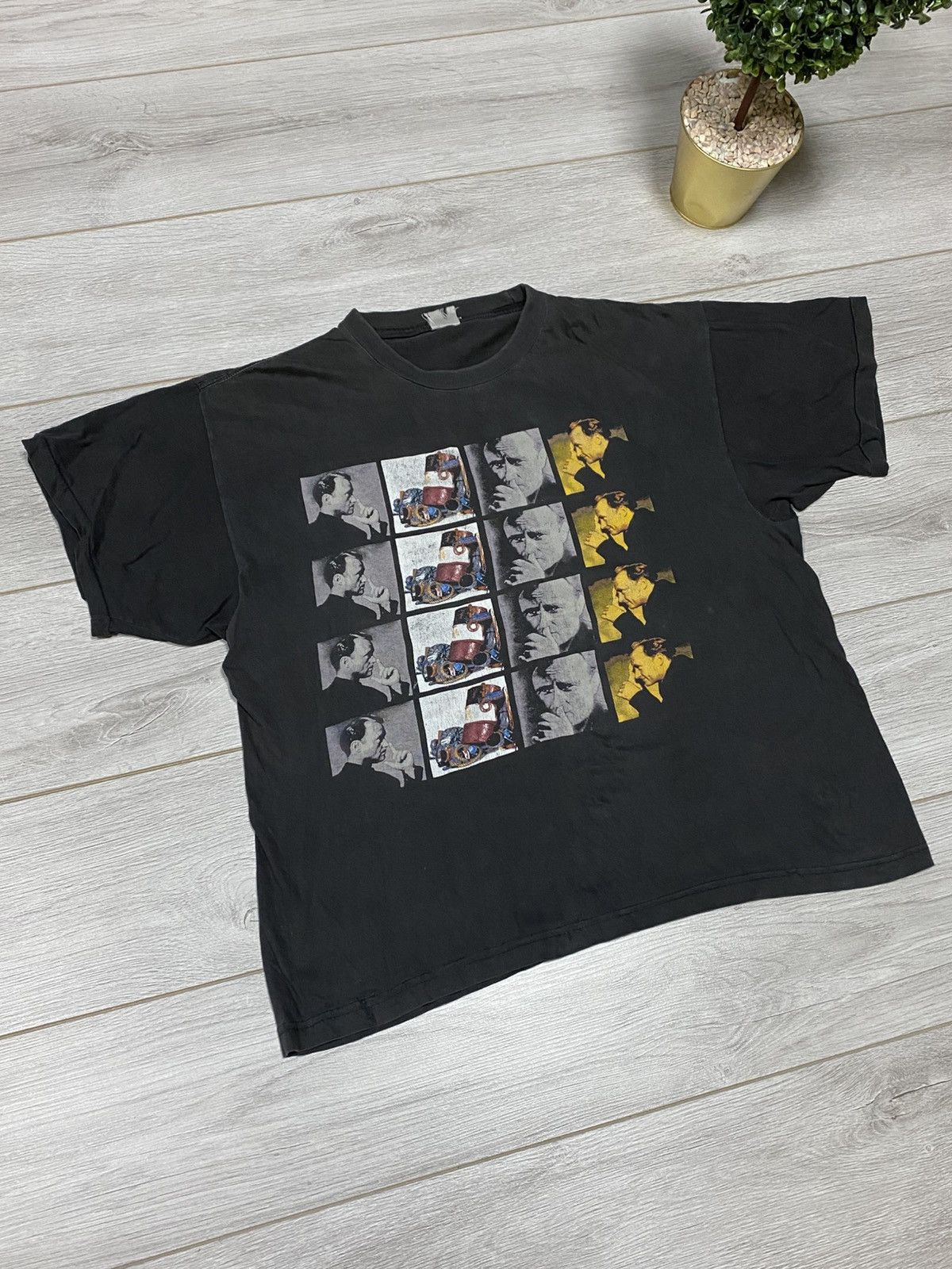 Band Tees Phil Collins 1994 both sides tour vintage T-Shirt Size US XL / EU 56 / 4 - 4 Thumbnail