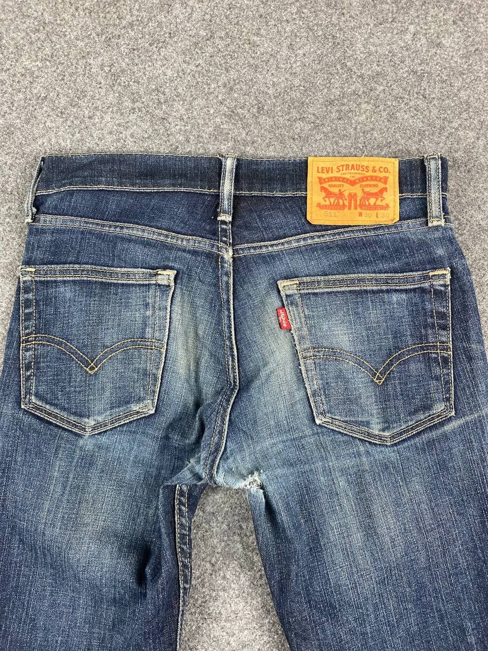 Levi's levis 511 slim distressed denim Size US 31 - 3 Thumbnail