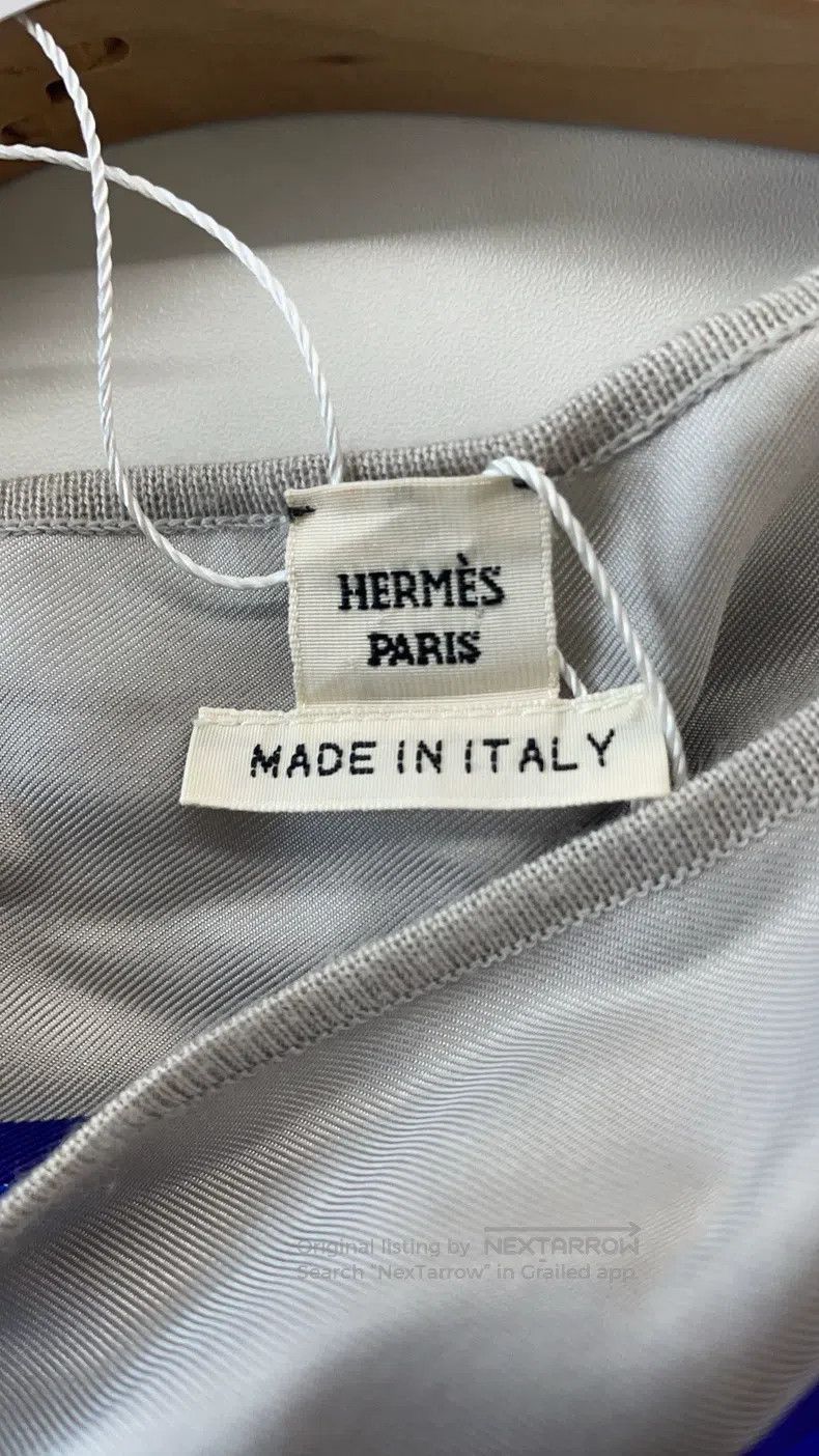 Hermes Hermes Royal blue batwing sleeve knitwear Size XS / US 0-2 / IT 36-38 - 3 Thumbnail