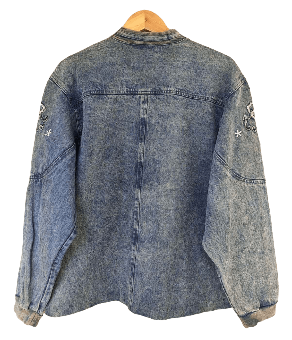Japanese Brand Denim Cardigan Size US L / EU 52-54 / 3 - 2 Thumbnail