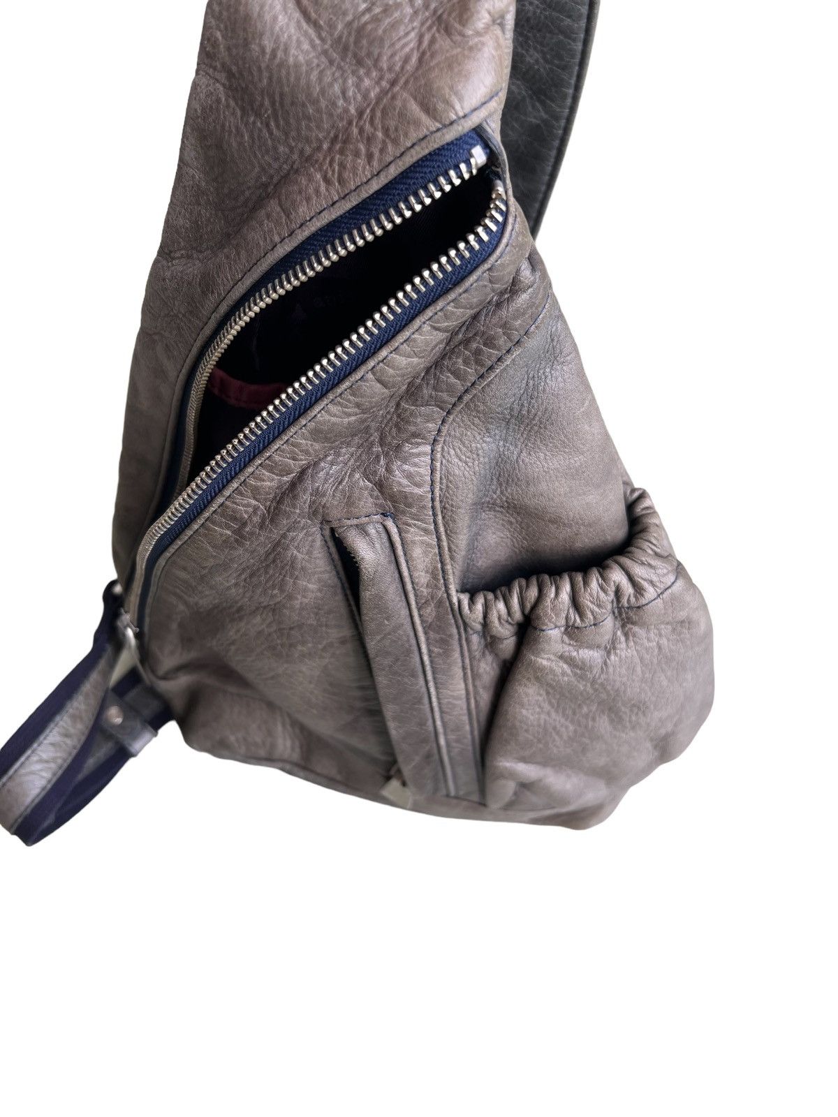Bajra Aniary 🇯🇵 Lamb Leather Patina Convertible Crossbody Bag Size ONE SIZE - 6 Thumbnail