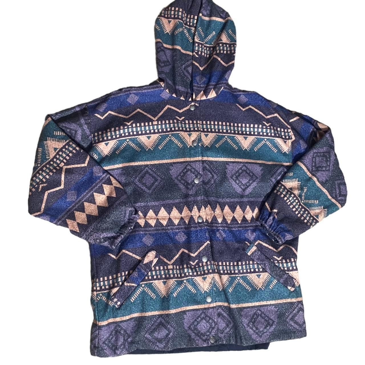 Vintage Check Reversible Hoodie Jacket