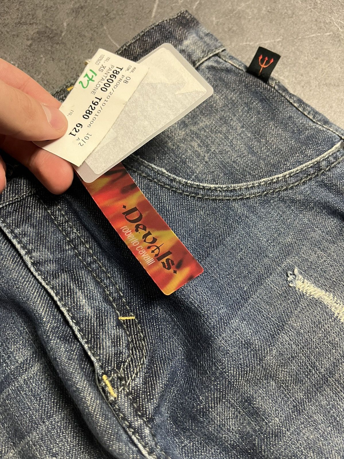 Roberto Cavalli Roberto Cavalli evils jeans new with tags rick owens style Size US 26 / EU 42 - 5 Thumbnail