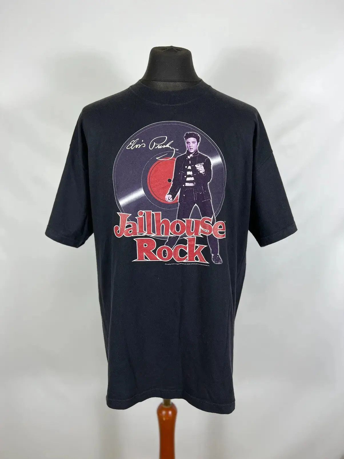Band Tees × Vintage Vintage Elvis Presley tee Size US XL / EU 56 / 4 - 1 Thumbnail