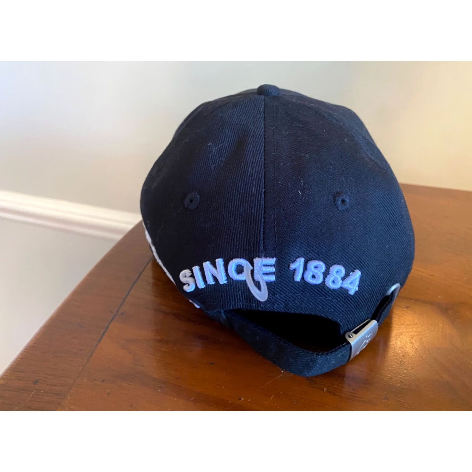 Breitling VINTAGE Breitling 1884 Logo Baseball Hat Cap Black Adjustable OS Adult NWOT Size ONE SIZE - 3 Thumbnail