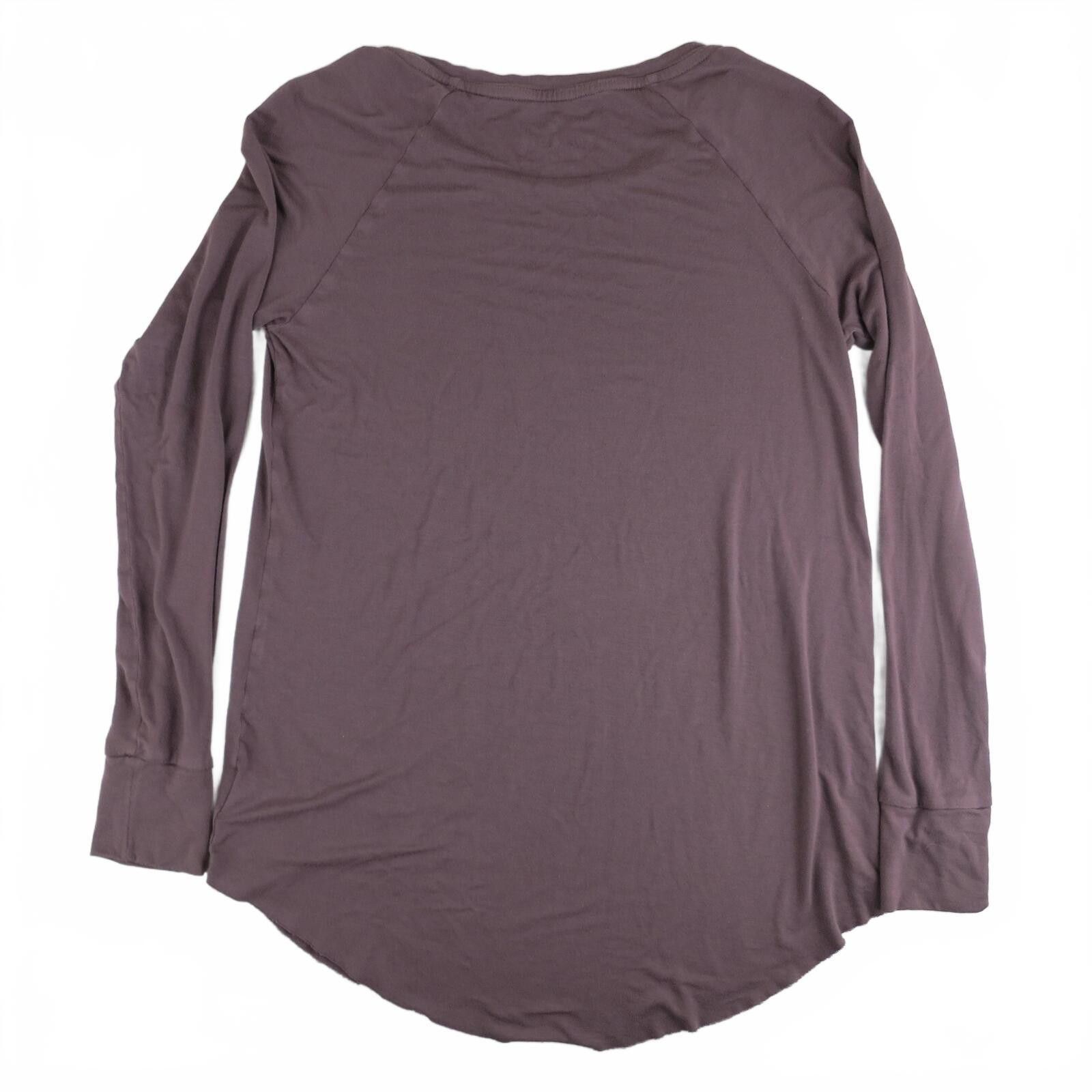 American Eagle Outfitters American Eagle Soft & Sexy Long Sleeve Shirt Mauve XS Size XS / US 0-2 / IT 36-38 - 3 Thumbnail