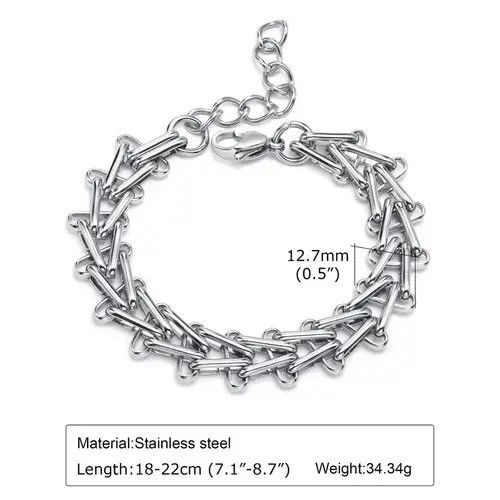 Japanese Brand Interlock Triangle Bracelet Size ONE SIZE - 4 Thumbnail