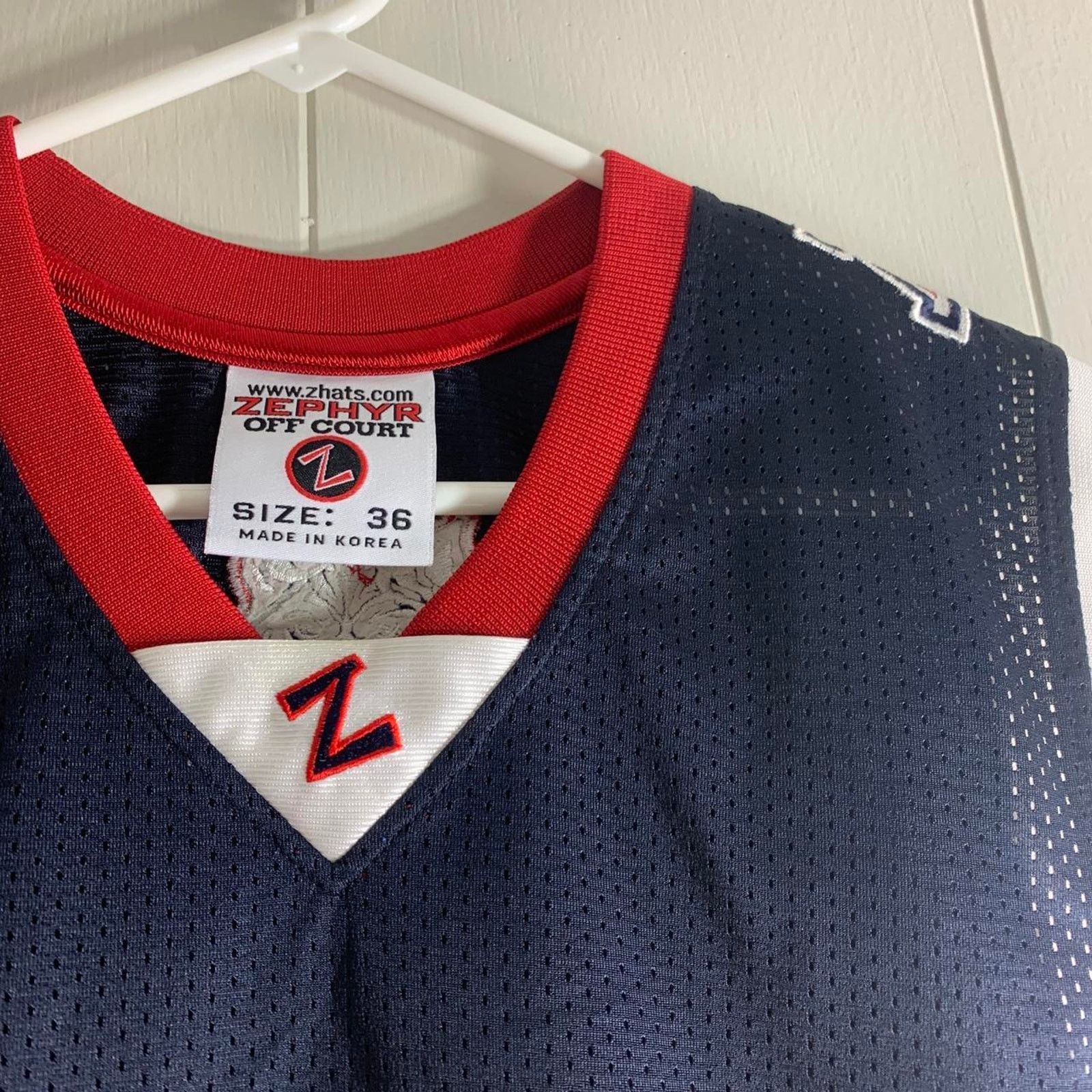 Zephyr vintage Y2K 2000s ARIZONA WILDCATS MIKE BIBBY #4 jersey tank Size US L / EU 52-54 / 3 - 5 Thumbnail