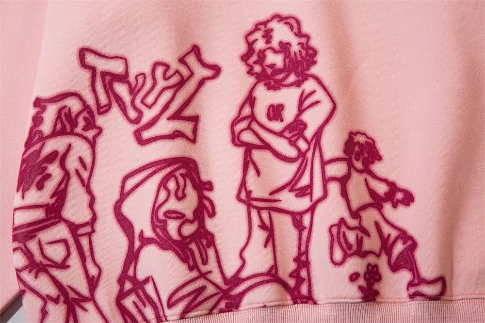 Vintage Men's high street trend loose sports anime cartoon hoodie Size US M / EU 48-50 / 2 - 4 Thumbnail