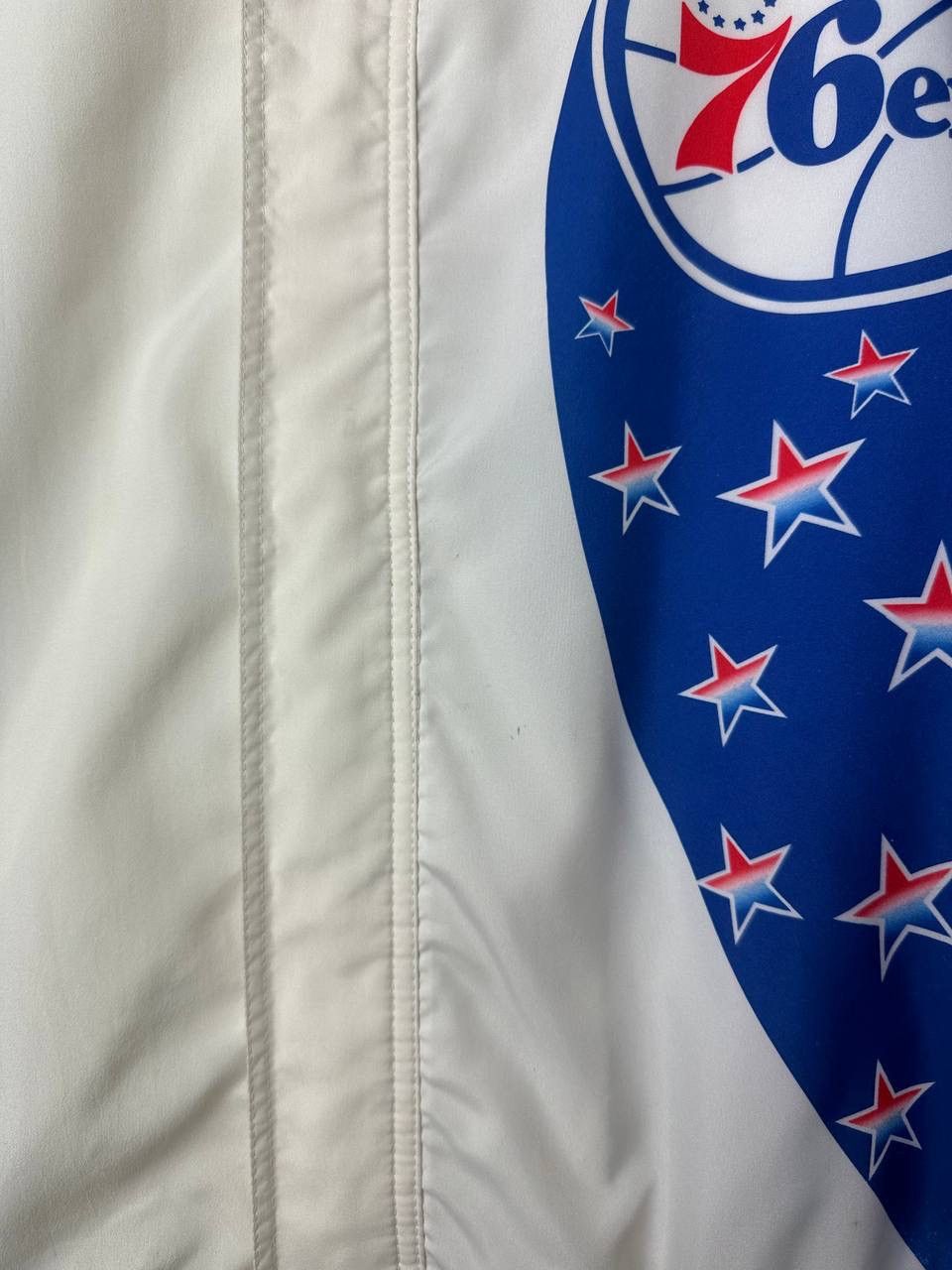 Champion Vintage 90s Champion NBA Philadelphia 76ers Stars Jacket Size US XL / EU 56 / 4 - 7 Thumbnail