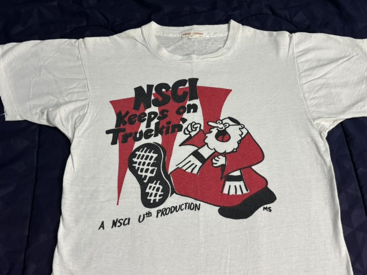 Vintage Vintage 1970s NSCI Keeps On Truckin Size US S / EU 44-46 / 1 - 2 Thumbnail