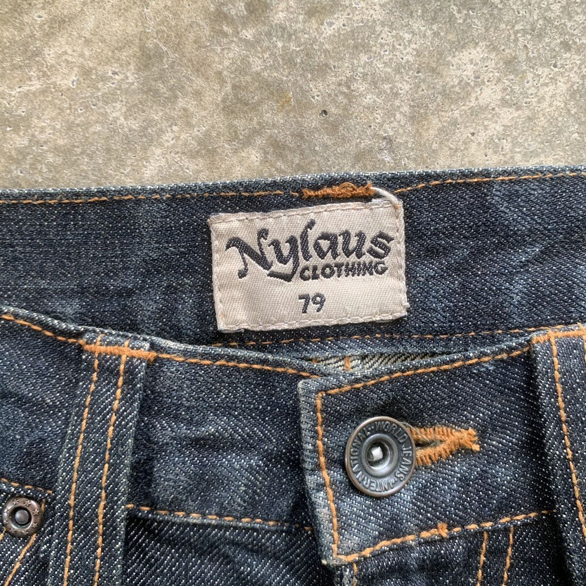 Japanese Brand Nylaus Clothing wings studded flared jeans Size US 32 / EU 48 - 5 Thumbnail