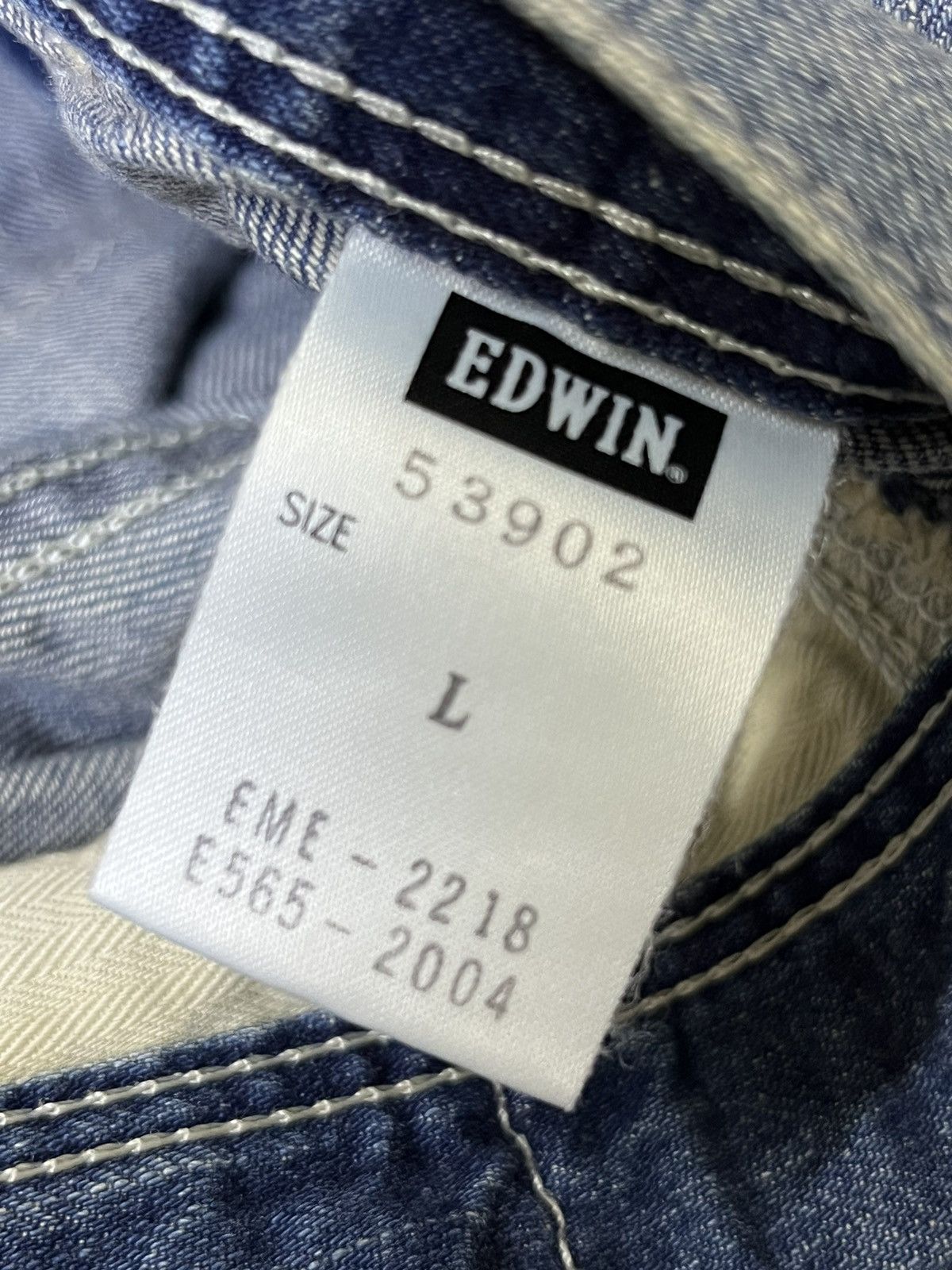 Edwin FLARE🔥EDWIN REBEL VINTAGE BUSHPANT LOW RISE FLARED JEANS Size US 34 / EU 50 - 22 Thumbnail