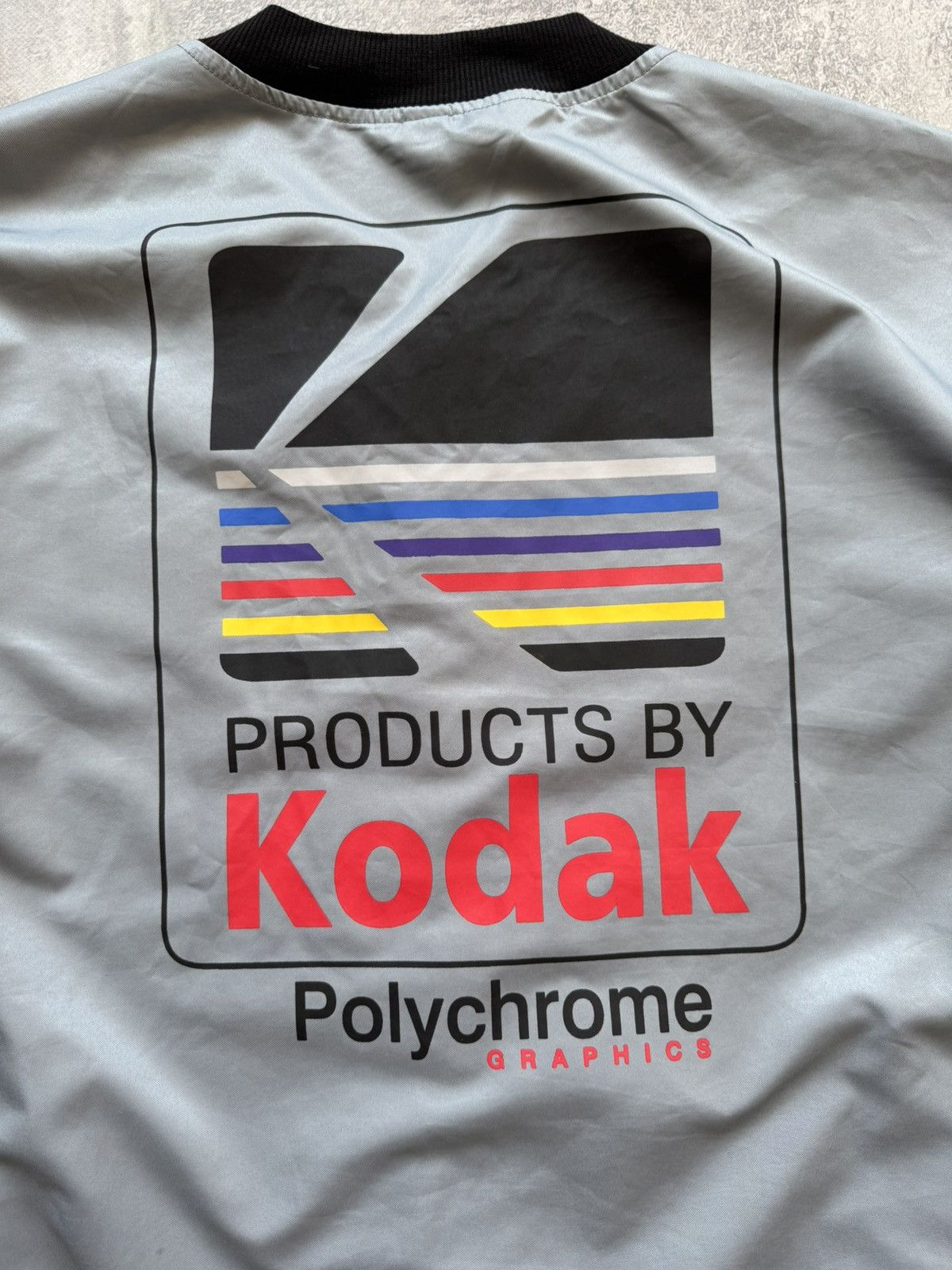 Japanese Brand × Kodak × Vintage 80s Vintage Kodak Polychrome Promotion Japan Light Jacket Size US XL / EU 56 / 4 - 3 Thumbnail