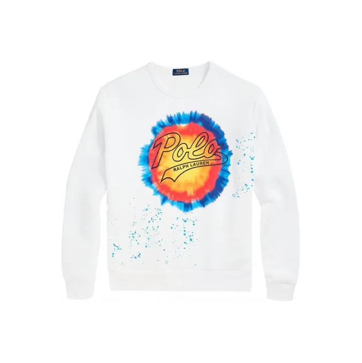 Polo Ralph Lauren Polo Ralph Lauren Logo Tie-Dye Crewneck Sweatshirt Size US S / EU 44-46 / 1 - 1 Thumbnail