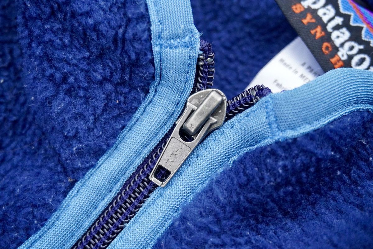 Patagonia × Vintage Vintage patagonia synchilla half zipper fleece light jacket Size US M / EU 48-50 / 2 - 6 Thumbnail