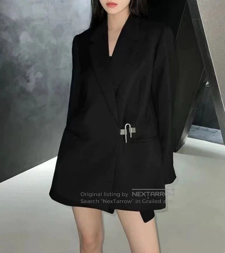 Givenchy Givenchy Black Autumn Blazer Jacket Size 36. Size S / US 4 / IT 40 - 4 Thumbnail