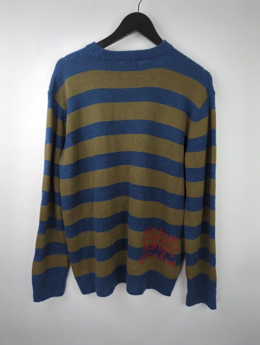 Heaven by Marc Jacobs × Marc Jacobs Striped Crewneck Heaven Pullover Size US XS / EU 42 / 0 - 3 Thumbnail